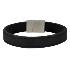 SON OF NOA ARMBÅND SORT LÆDER 23 CM - 80970169123