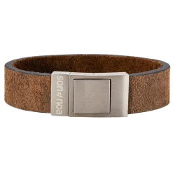 SON OF NOA MØRKEBRUN ARMBÅND 19 CM - 897 001-GREY19