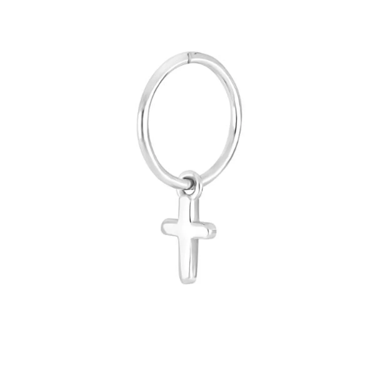 SON OF NOA ØRERING SØLV MED KORS VEDHÆNG - 30295020900