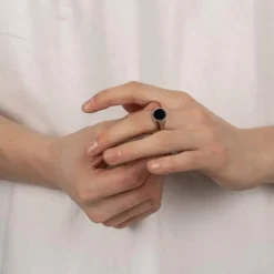 SON OF NOA RING MED SODALIT SØLV - 106700709