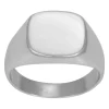SON OG NOA HERRE RING SØLV BLANK MED PLADE - 102510409