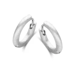 SPIRIT ICONS ‘BALANCE’ HOOP 12 MM RUSTIC SØLV - 42461