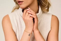 SPIRIT ICONS ‘ELISA’ ARMBÅND FORGYLDT SØLV - 20542