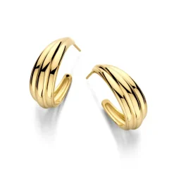 SPIRIT ICONS EMELDA ØRERING FORGYLDT STOR- 42532