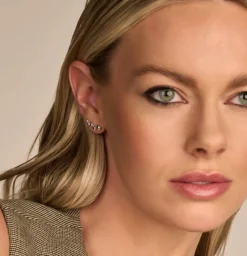 SPIRIT ICONS ESTHER ØRESTIK FORGYLDT SØLV - 42422