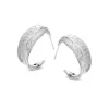 SPIRIT ICONS FALL HOOPS ØRERINGE SØLV STOR - 41941