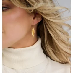 SPIRIT ICONS FALL ØRERINGE SØLV FORGYLDT - 41482