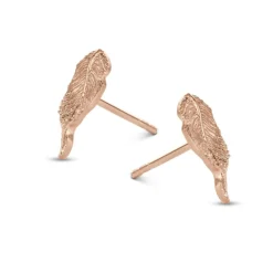 SPIRIT ICONS FALL ØRERINGE SØLV ROSA FORGYLDT - 41684