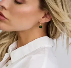 SPIRIT ICONS FIGARO ØRERINGE GRØN - 41762