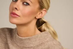 SPIRIT ICONS FRIDA ØRERINGE SØLV FORGYLDT MED ZIRKONIA - 42721