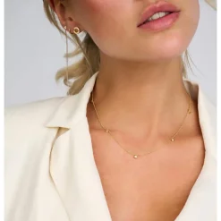 SPIRIT ICONS PEAK ØRERINGE SØLV ROSAFORGYLDT - 40844