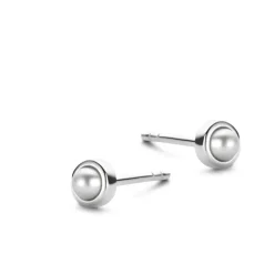 SPIRIT ICONS PEARL ØRERINGE SØLV MED PERLE - 41791