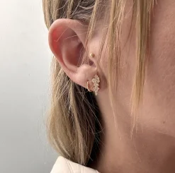 SPIRIT ICONS ØRERINGE ARIA FORGYLDT - 41922