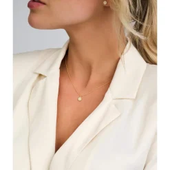 SPIRIT ICONS ØRERINGE SØLV FORGYLDT MINI - 40192