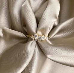 SPIRIT ICONS RING ARIA SØLVFORGYLDT - 51352