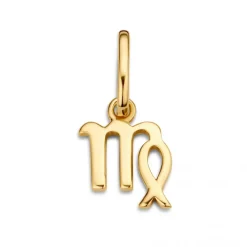 SPIRIT ICONS STJERNETEGN JOMFRU SØLV FORGYLDT VEDHÆNG - 60052