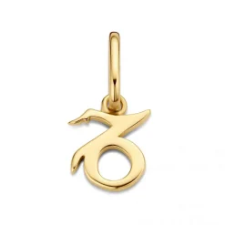 SPIRIT ICONS STJERNETEGN STENBUK SØLV FORGYLDT VEDHÆNG - 60092