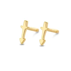 SPIRIT ICONS STJERNETEGN SKYTTE ØRERINGE SØLVFORGYLDE - 41102