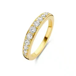 SPIRIT ICONS VICTORIA RING SØLV FORGYLDT MED ZIRKONIA - 51272