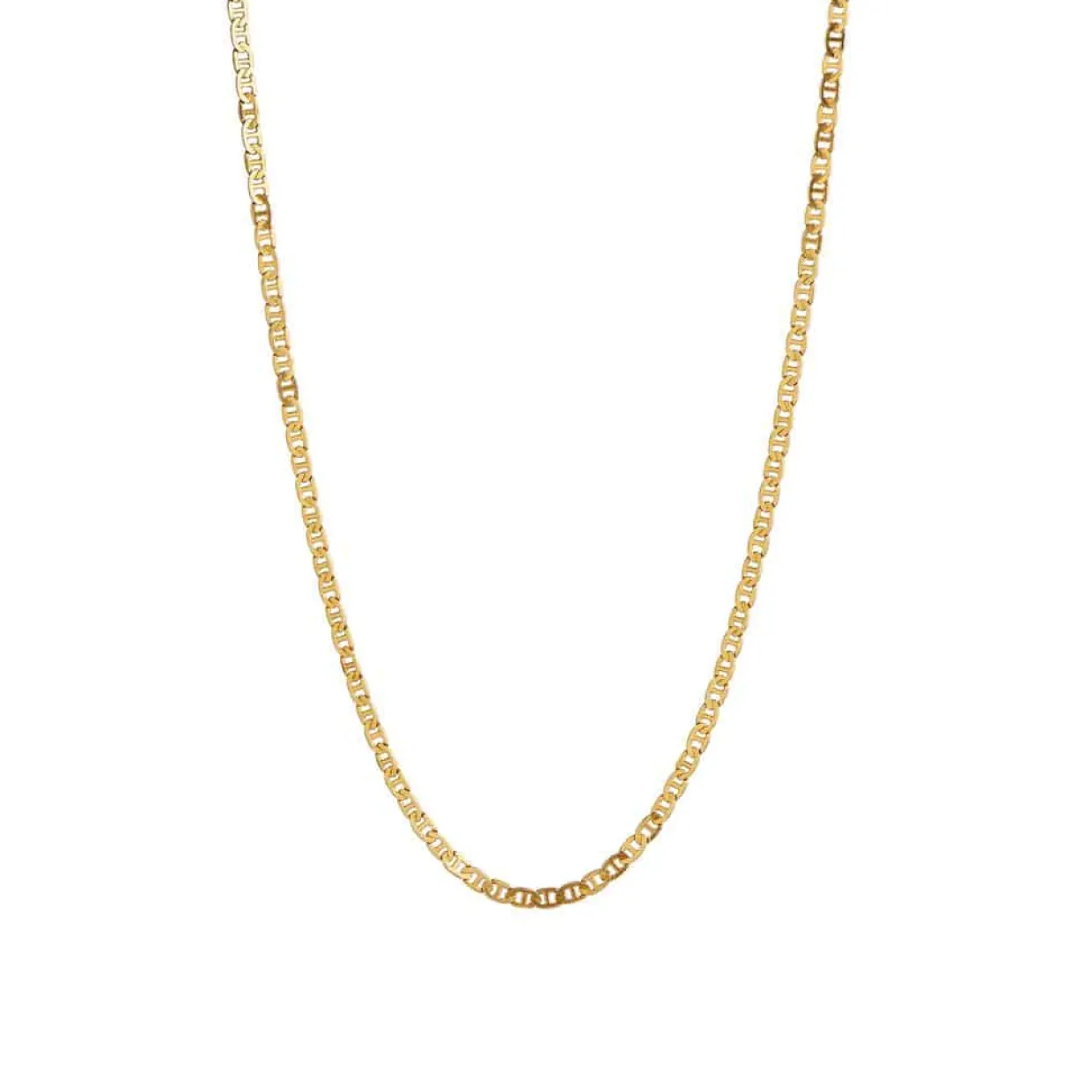 STINE A PETIT LINK HALSKÆDE SØLV FORGYLDT - 2023-02-OS