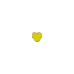 STINE A PETIT LOVE HEART NEON YELLOW - 1181-02-NEON YELLOW