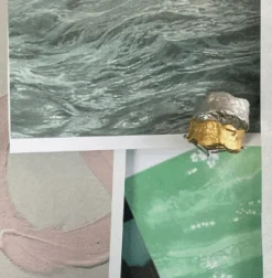 STINE A RING SØLV SPLASH LAVA - 4052-00