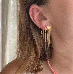 STINE A TOUT PETIT ILE DE L'AMOUR ØRERING FORGYLDT - 1348-02-S