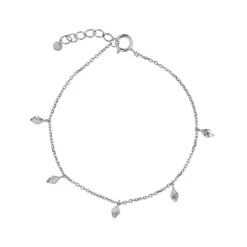 STINE A TOUT PETIT L'AMOUR SØLV ARMBÅND - 3184-00-OS