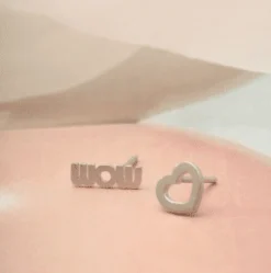 STINE A WOW MOM ØRERING SØLV - 1259-00-S