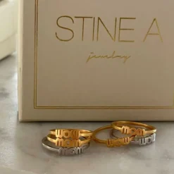 STINE A WOW MOM RING FORGYLDT SØLV - 4047-02