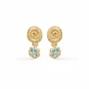 STUDIO Z CLUSTER ØRERINGE FORGYLDT MED ZIRKONIA - 7217842