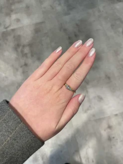 STUDIO Z FRAGMENTS RING FORGYLDT MED BLÅ ZIRKONIA - 7247861