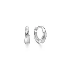 STUDIO Z ØRERINGE CREOL SØLV SNOET - 8110443