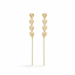 STUDIO Z ØRERINGE ELEMENT SØLV FORGYLDT - 7210855