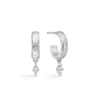 STUDIO Z ØRERINGE SØLV MED ZIRKONIA - 7117840