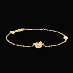 STUDIO Z SEASHELL SECRETS SØLV FORGYLDT ARMBÅND MUSLING - 7250904