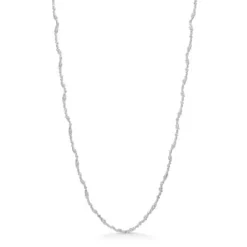 STUDIO Z SILICA HALSKÆDE SØLV MED ZIRKONIA - 8127805
