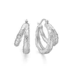 STUDIO Z SØLV APOLLO HOOP ØRERINGE - 8110434