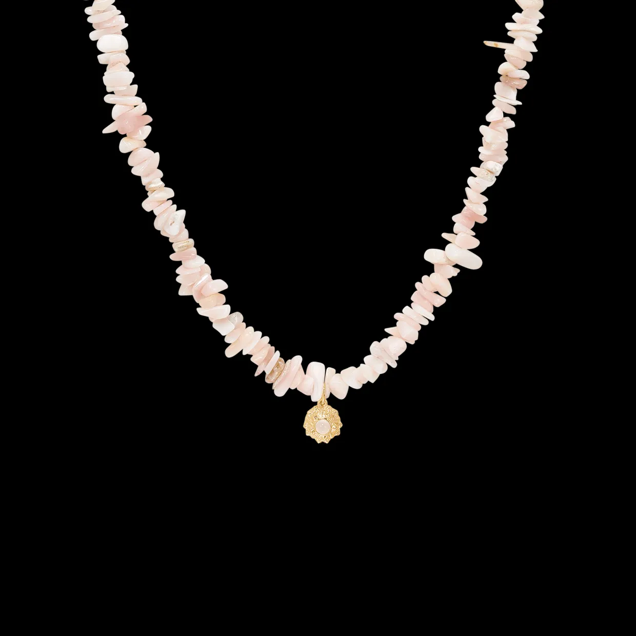 STUDIO Z URCHAIN ELEGANCE SØLV FORGYLDT HALSKÆDE - 7226892