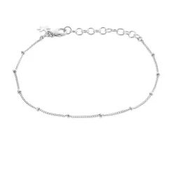 SUSANNE FRIIS BJØRNER ARMBÅND SØLV MED KUGLER - 1831-1-20