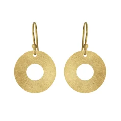 SUSANNE FRIIS BJØRNER FORGYLDTE PLADEØRERINGE - 4044-2