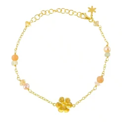 SUSANNE FRIIS BJØRNER FORGYLDT ARMBÅND - 1942-2-20-617