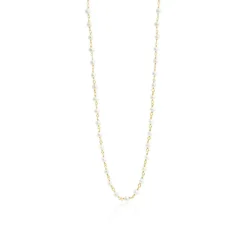 SUSANNE FRIIS BJØRNER HALSKÆDE MED FERSKSNDSPERLER OG FORGYLDT SØLV - 1869-2-900