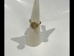 SUSANNE FRIIS BJØRNER 14KT RING RUTILKVARTS STR 52- 1761-5-109-00