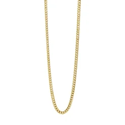 SUSANNE FRIIS BJØRNER PANSER HALSKÆDE FORGYLDT SØLV - 1836-2-60