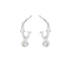 SUSANNE FRIIS BJØRNER ØRERINGE SØLV - 5202-1-10