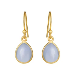 SUSANNE FRIIS BJØRNER ØRERINGE SØLVFORGYLDT - 5249-2-115