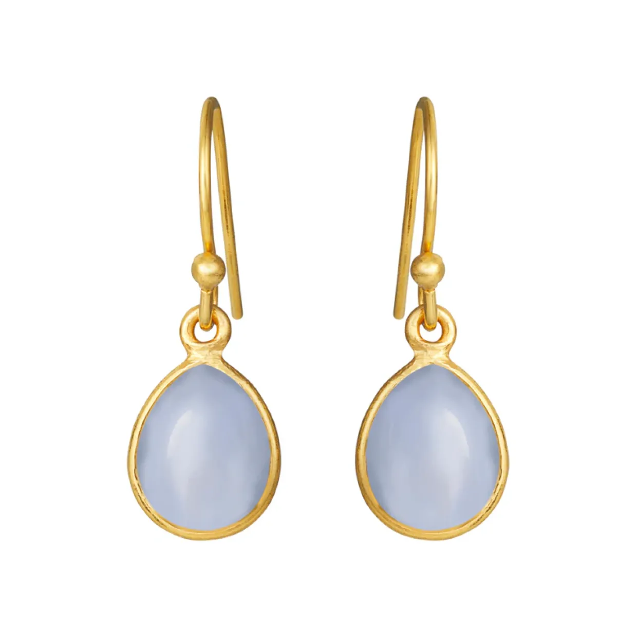 SUSANNE FRIIS BJØRNER ØRERINGE SØLVFORGYLDT - 5249-2-115