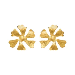 SUSANNE FRIIS BJØRNER ØRERINGE BLOMST - 5706-2-999