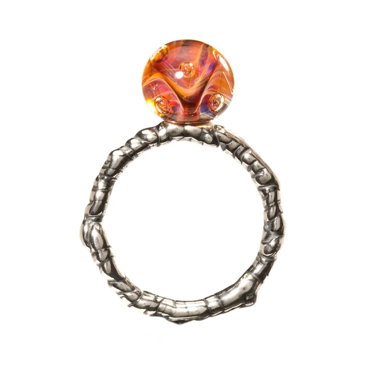 TROLLBEADS ‘AFRODITES ØJE’ RING SØLV STØRRELSE 59 – TAGRI-00249